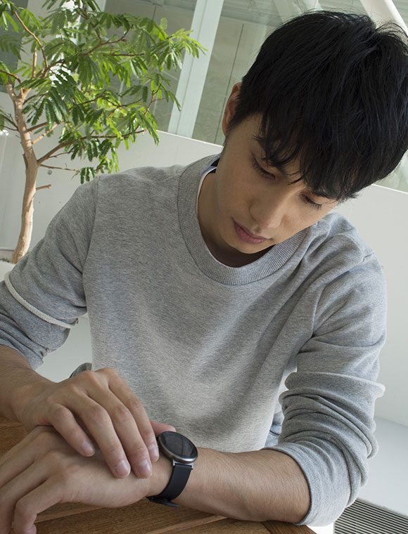 「自分のことは自分がいちばん知らないとよくいいますが、心拍数をモニターすると知らない自分が客観視できそう」