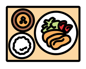 いつもの食事