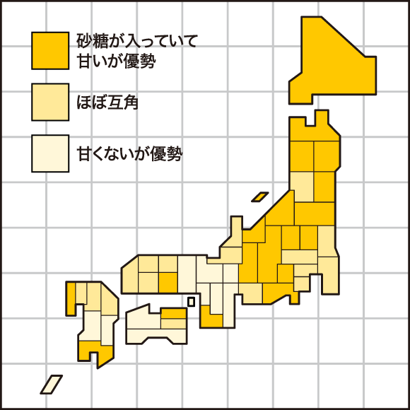 全国の卵焼きの味