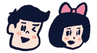ススムくんとミチルちゃん