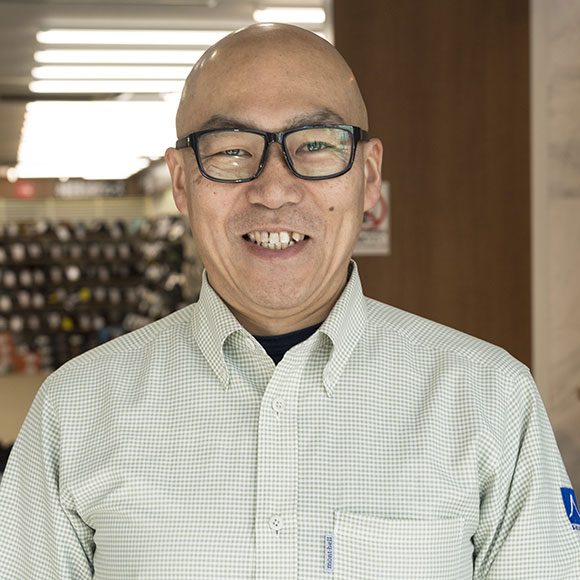 さかいやスポーツ シューズ館 営業係長・斎藤勇一さん