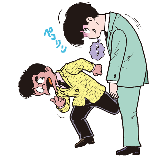 ずる賢くて裏表がある