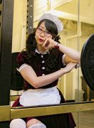 日本初! メイドさんに教わる萌えパーソナルジム。 日本初! メイドさんに教わる萌えパーソナルジム。