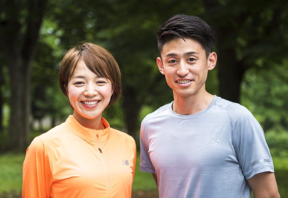 鈴木莉紗さん(左)、三田祐介さん(右)