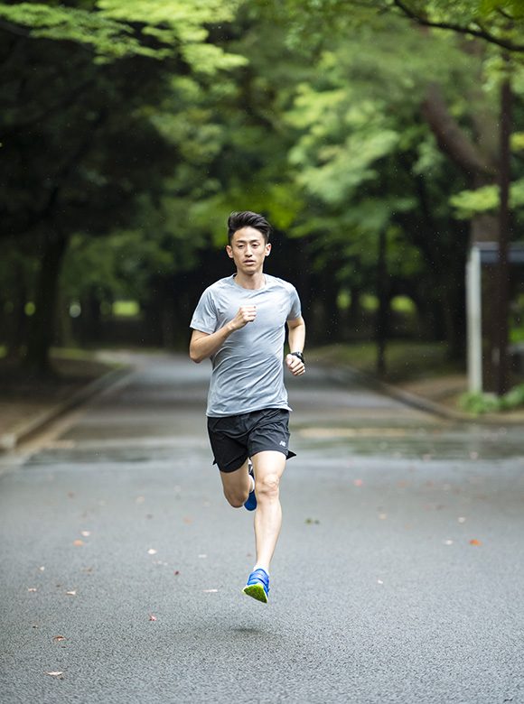 1kmインターバル走1
