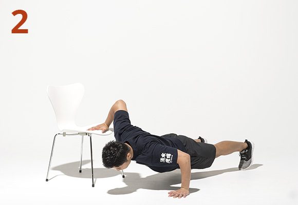 究極片手プッシュアップ2