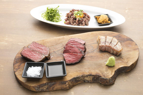 熟成肉の盛り合わせ