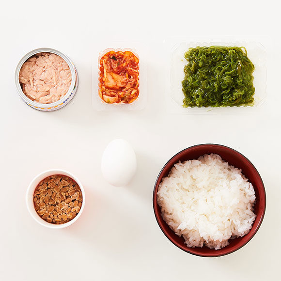 食べながらトレ材料