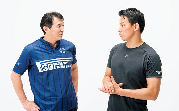 木場克己さんと松田丈志さん