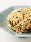 レンジで油をカット! 焼き鮭チャーハン レンジで油をカット! 焼き鮭チャーハン
